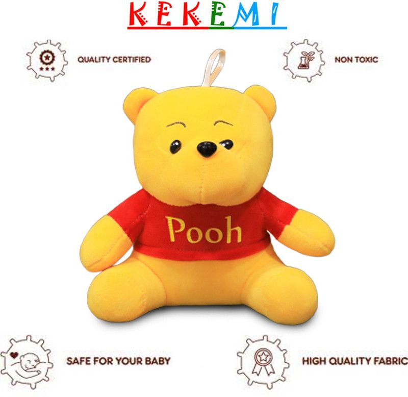 KEKEMI ST124 High Quality Non-Toxic Hugable cute Pooh stuff Animal Teddy Bear Soft Toys for Kids / Gift - 12 inch  (Multicolor)