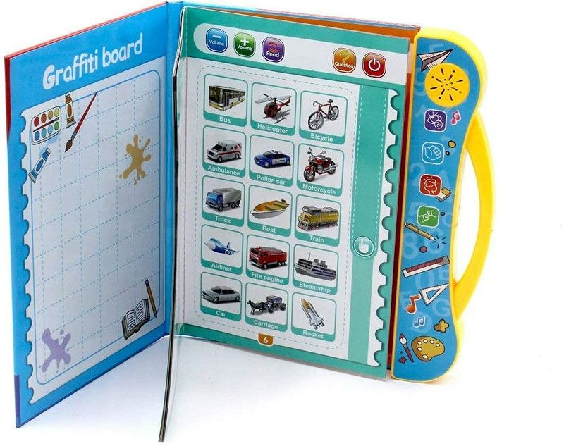Sitrus Intelligence E-Book for Kids - Learning Book with Sound (Multicolor)  (Multicolor)