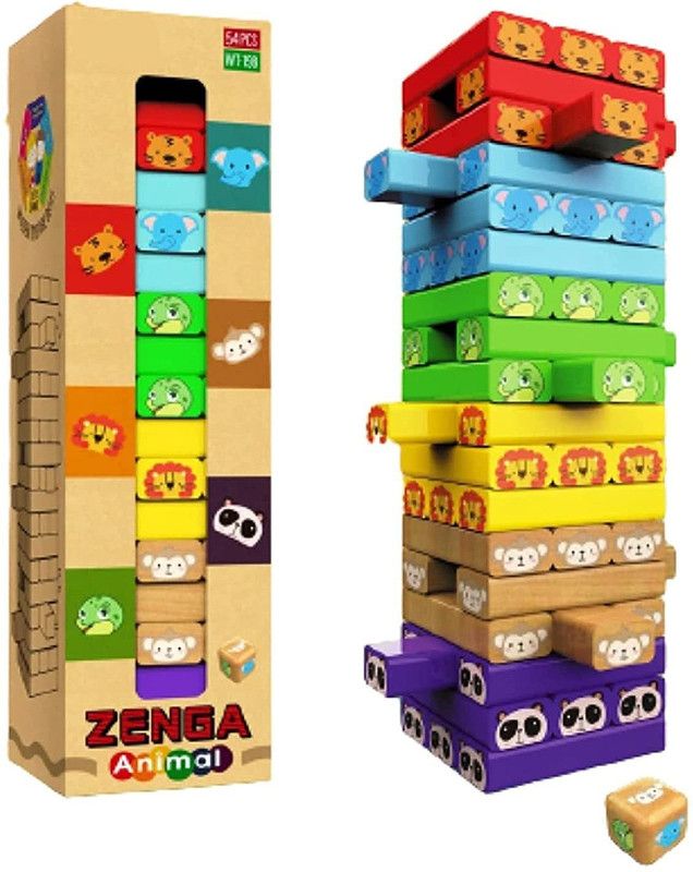 Small Berry Animal Zenga  (Multicolor)