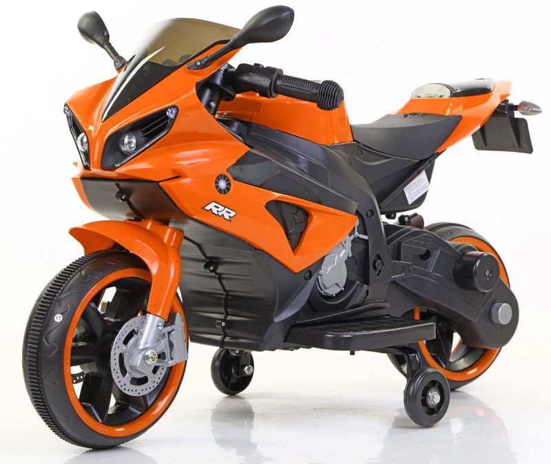 Toyhouse Rechargeable battery operated Ride-on for kids(2 to 5yrs),orange Bike Battery Operated Ride On  (Orange)