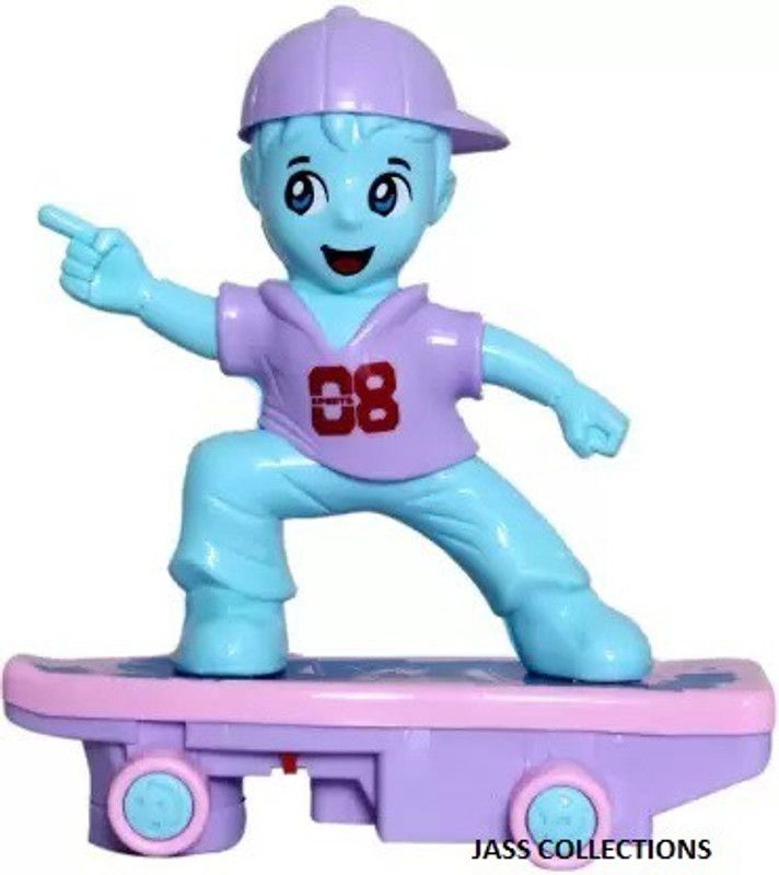 FineArts SKATERBOY FRICTION TOY  (Multicolor)