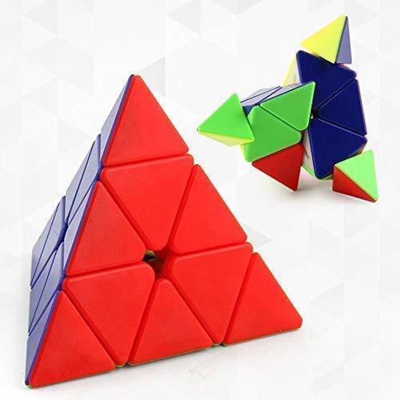 dru arts Handmade Plastic Jigsaw Traingle Shaped Puzzle for Kids  (1 Pieces)