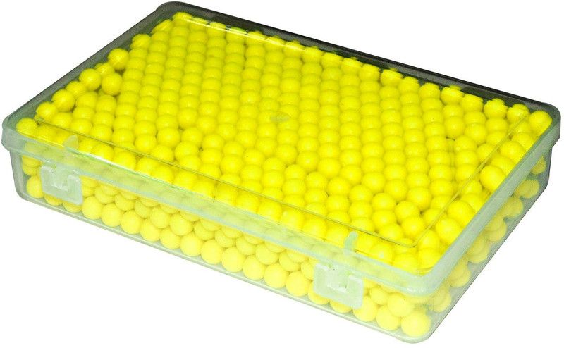 SOMETHING4U 1000 Pcs 6 MM Plastic BB Bullets for Toy Guns & Air Gun. Darts & Plastic Bullets  (Yellow)