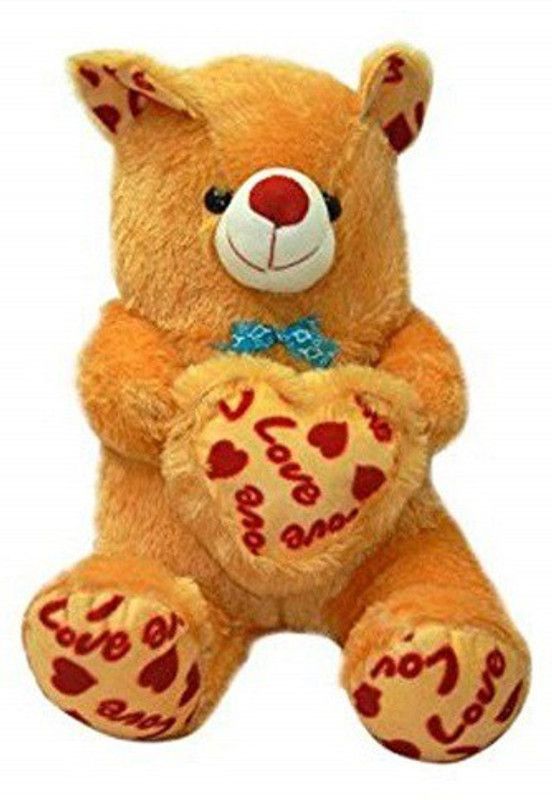 ZOOMINO Brown Fur Teddy Bear 70 cm - 70 cm  (Brwon)