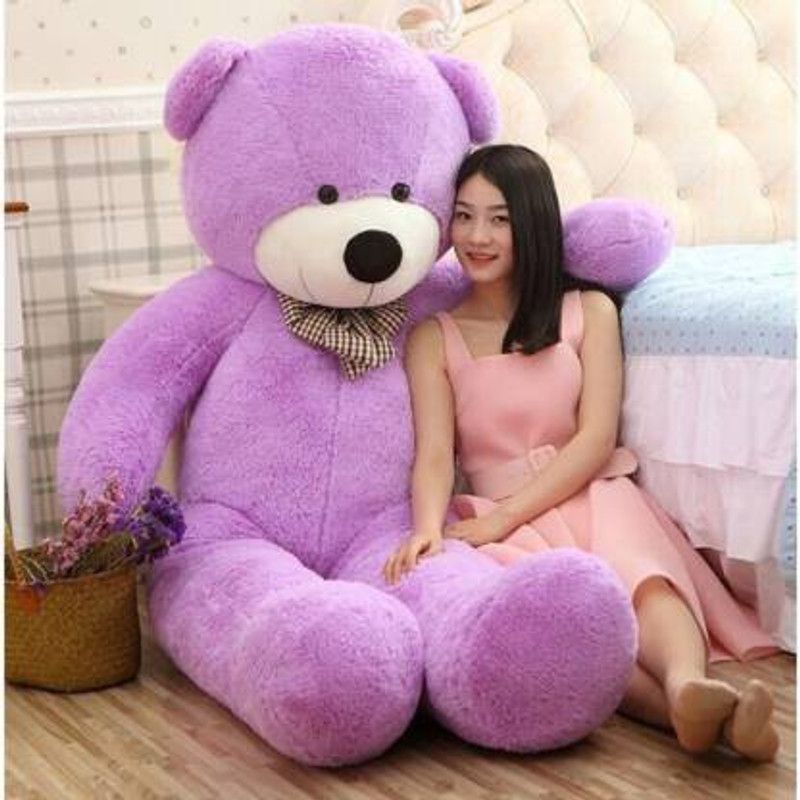 AK TOYS 3 feet Newly Arrival Soft & Cuddly Teddy Bear - 89.9 cm  (Purple)
