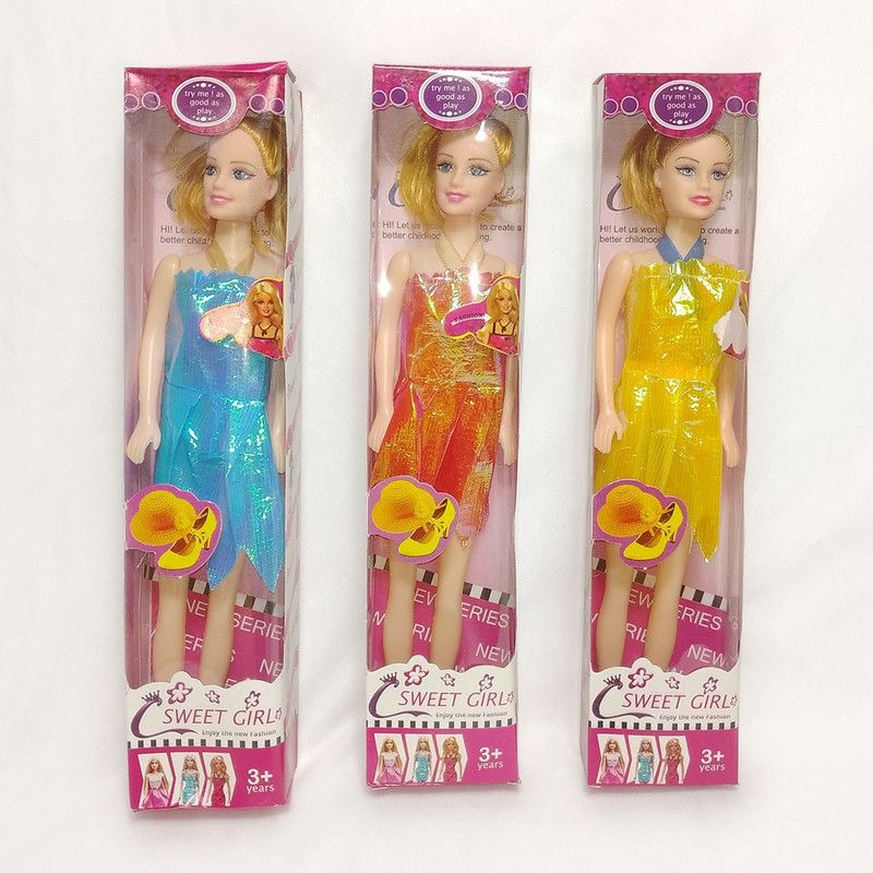 QWICK CLICK SWEET GIRL Pretty, Glamorous and Gorgeous Doll; Beautiful and Silky hair Dolls  (Multicolor)