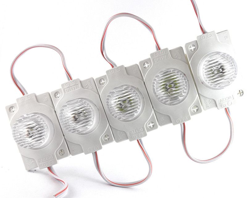 SAMAES 5 Pics 1.5 Watt 12 Volt DC COOL WHITE Color Eye Led Light Electronic Hobby Kit