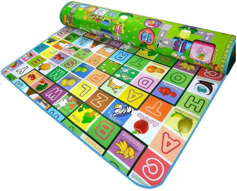 COMERCIO Educational Alphabets Non-Toxic Double Sided Water Proof Baby Mat  (Multicolor)