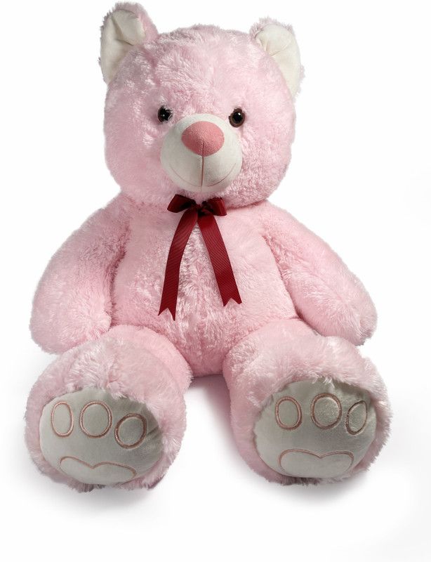 Mirada FLOPPY JUMBO TEDDY BEAR - 80 cm  (Pink)