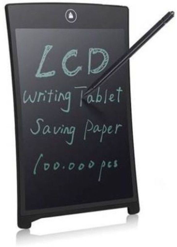 REALSHOCK Magic drawing pad 8.5"LCD E-Writing Tablet Ultra Thin Erasable Paperless R174  (Black)