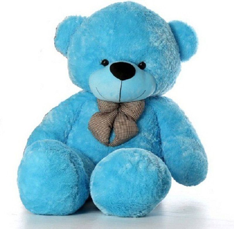 TRUELOVER 3 Feet Soft Toys For soft Girlfriend/Birthday Gift/Boy/Girl Blue (90 cm) - 90 cm  (Blue)