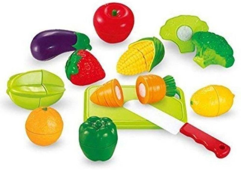 TinyTales Living egetable Fruit Chopping Kit Set For Kids