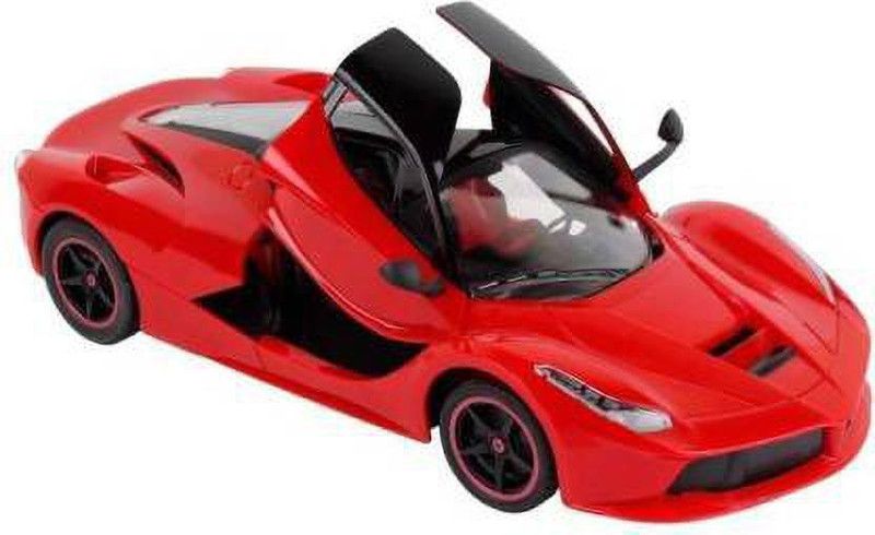 kids collection Rechargeable Ferrari Max Speed with open door 1:16 5-channel Support (Red)  (Red)