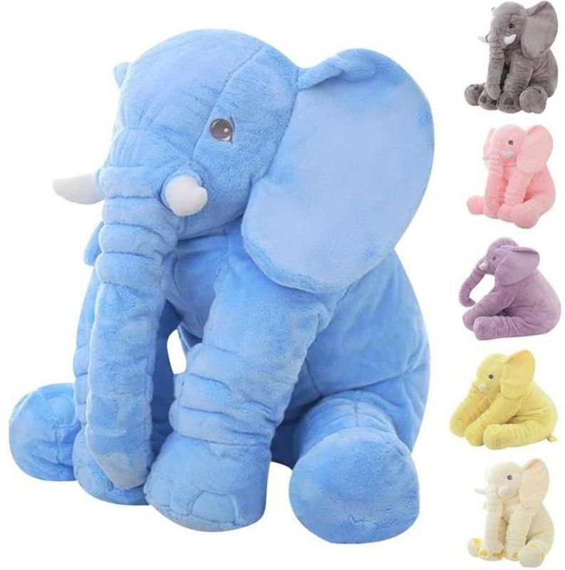 MPR ENTERPRISES Blue Sleeping Pillow Soft toy for Kids Playing teddy Bear in size Of 50 cm long - 50 cm  (Blue)
