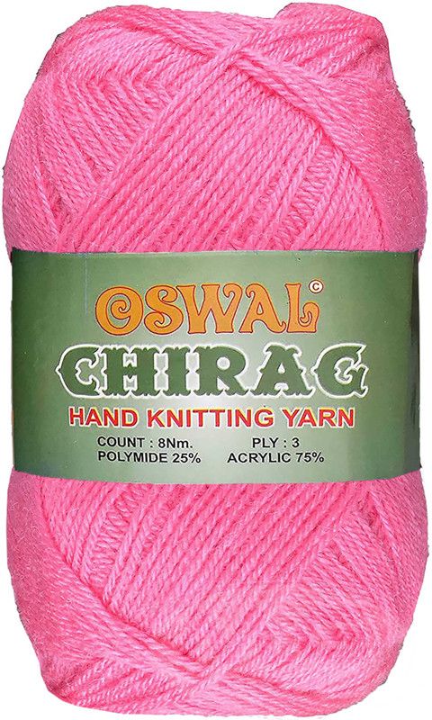 KNIT KING Represents Oswal Chirag Toffee 200 gms Wool Ball wool M Art-AJGA