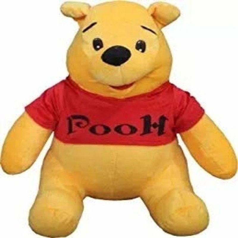 Agnolia Perfect gift cute POOH stuffed soft plush toy 29 cm - 29 cm  (Multicolor)
