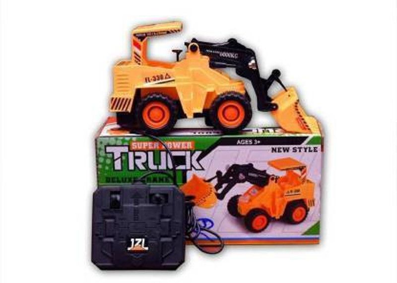 exalted collection Remote Control Jcb Construction Loader Excavator Truck Toy For Boys & Girls  (Yellow)