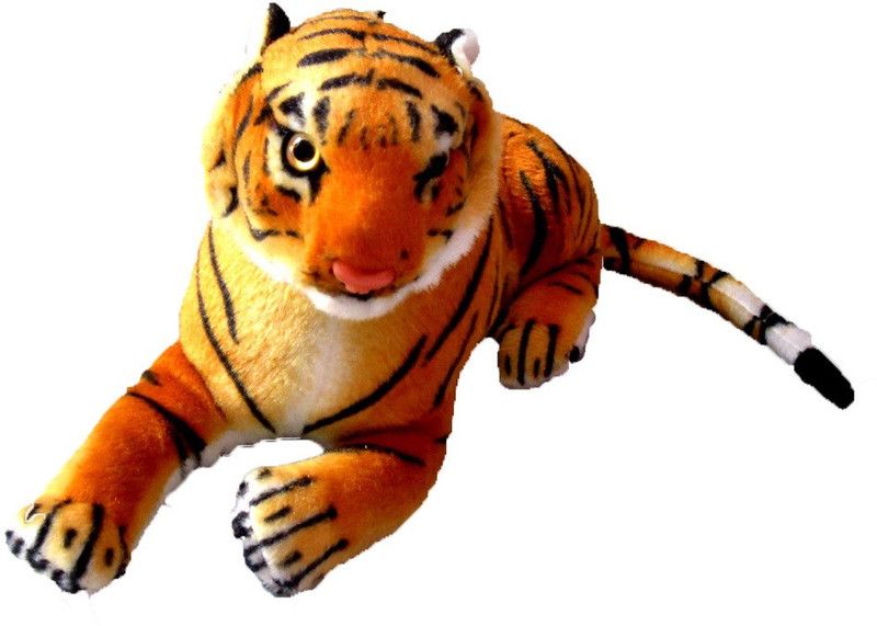 soniya enterprises tiger 32 br - 32 cm  (Brown)