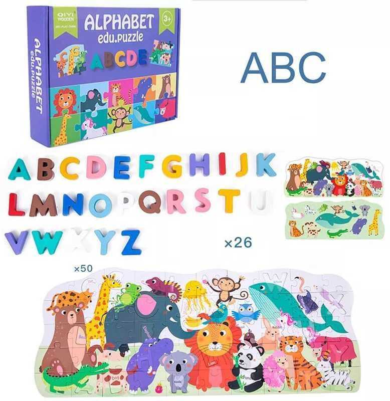 homenity Animal Shape Jigsaw Boards Matching Game Early Educational Learning Toys  (26 Pieces)