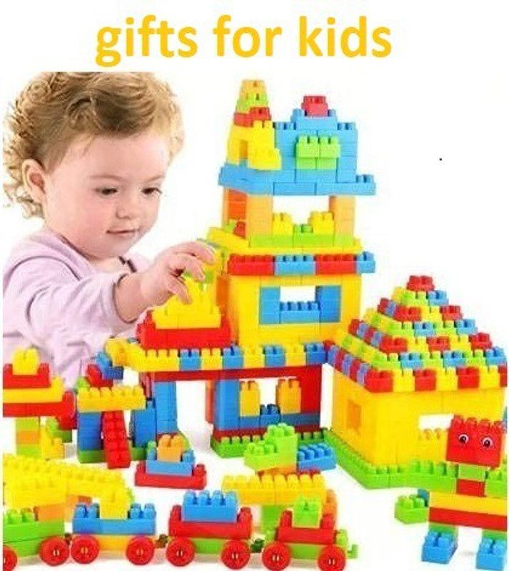 GREEN WAY 100 Pieces Small Size Building Blocks for Kids ,toys  (Multicolor)