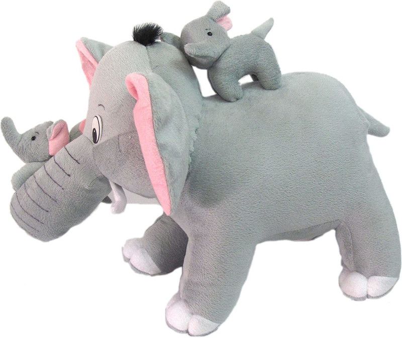 SANRAKSSHAN ELEPHANT_8 - 30 cm  (Grey)