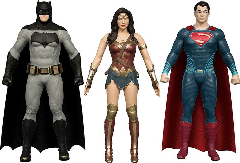 NJ Croce Batman vs Superman Action Figure Boxed Set  (Multicolor)