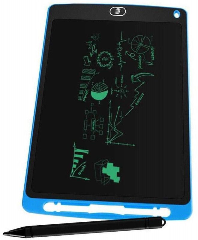 Fangtooth 8.5" LCD E-Writer Writing Tablet with Erasable Button & Writer Stylus Writing Pad  (Blue)