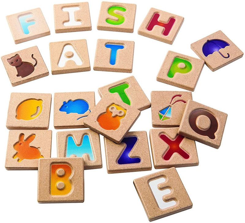 PLAN TOYS Alphabet  (Multicolor)
