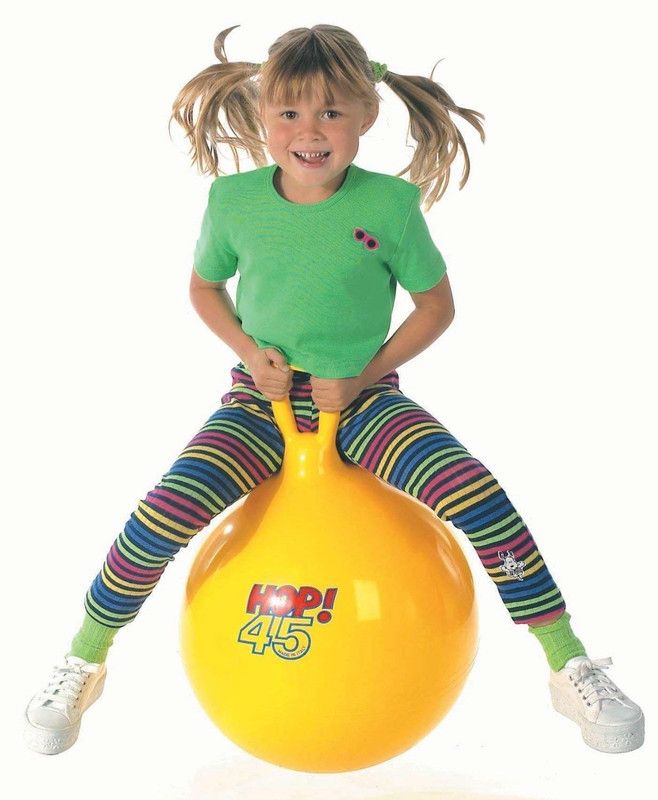 Toyswala Inflatable Sit and Bounce Rubber Hop Ball for Kids with Foot Pump Space Hopper Jump N Bounce Handle Ride-on Toy Bouncy for Kids, Hopping Ball For Kids, Jump Ball, Ball For Kids  (Multicolor)
