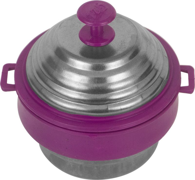 Spillbox Toy Idli Cooker Miniature Household Kitchen Appliances Pretend Play Toy for Kids- MAGANTA