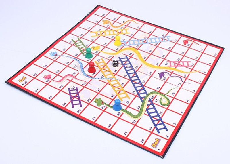 FUNSKOOL Snakes and Ladders Strategy & War Games Board Game