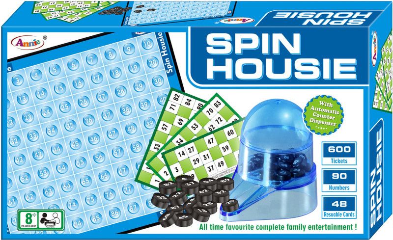 annie Spin Housie Party & Fun Games Board Game