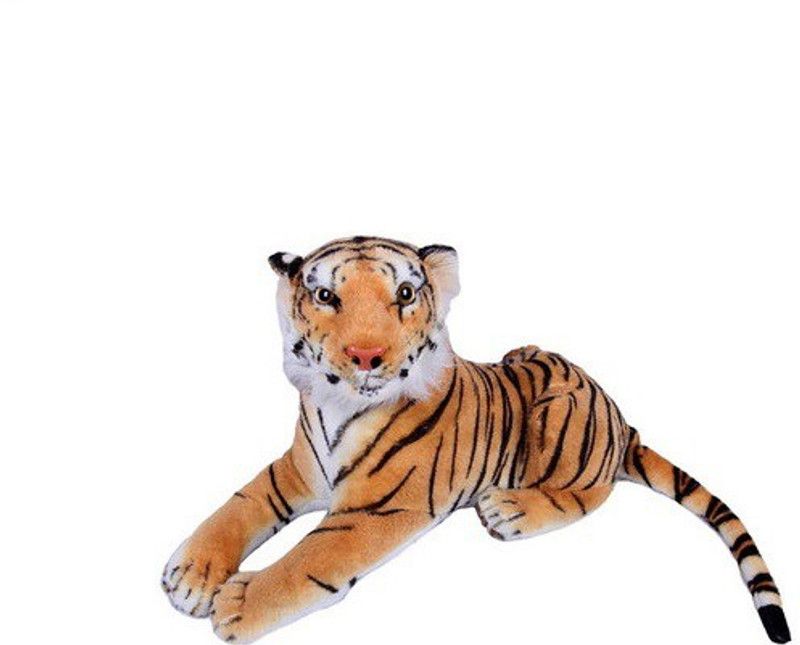 Unica Stuffed Soft Toy Tiger-47 Cm - 20 cm  (Yellow)