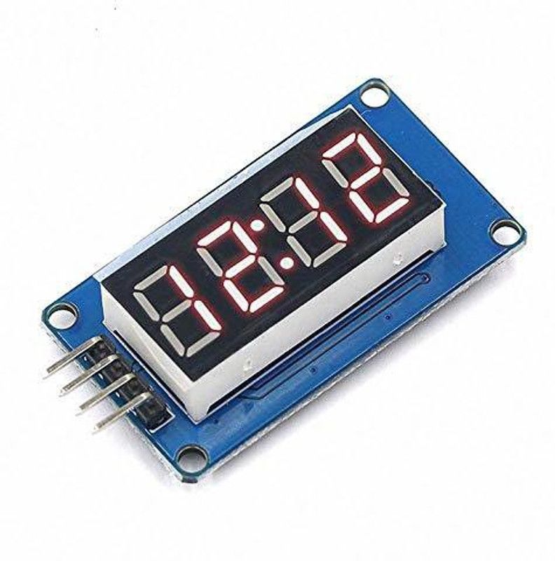 Super Debug LED Display Module TM1637 7 Segment 4 Bits Common Anode Clock Red Digital Tube for Arduino Electronic Components Electronic Hobby Kit