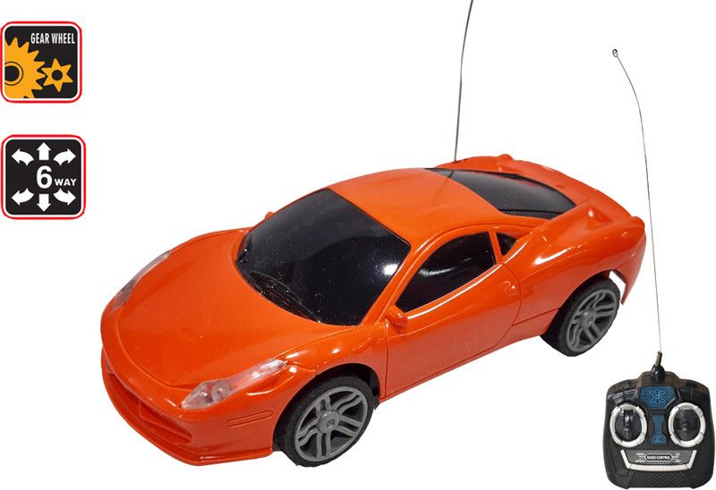 Toyshack Mini Remote Control Car Toy for Kids  (Red)