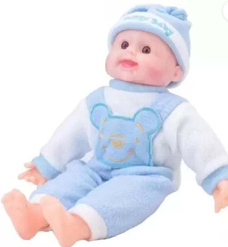 Novelty Enterprises Happy Baby Toy with Touch Sensor & Laughing Music for Kids - 10 mm  (MULTICOLAR)