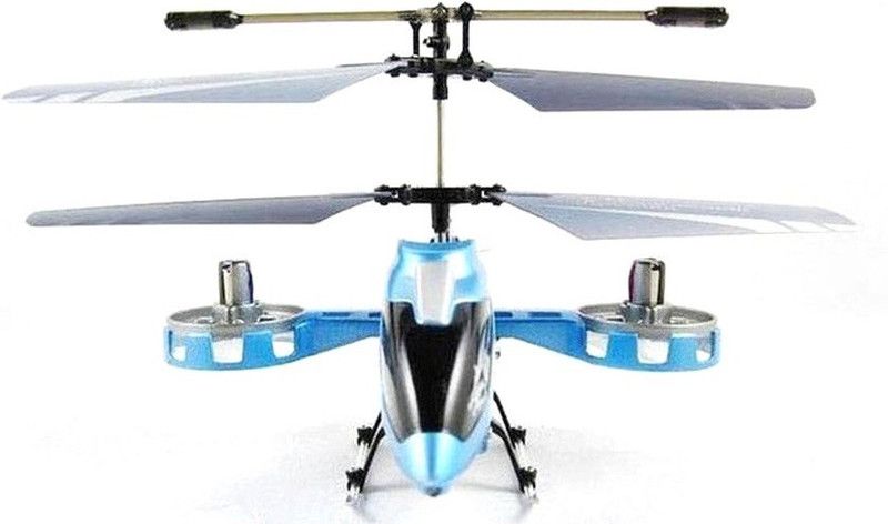 Muu 4 Channel Rc Avatar Fighter Helicopter  (Blue)