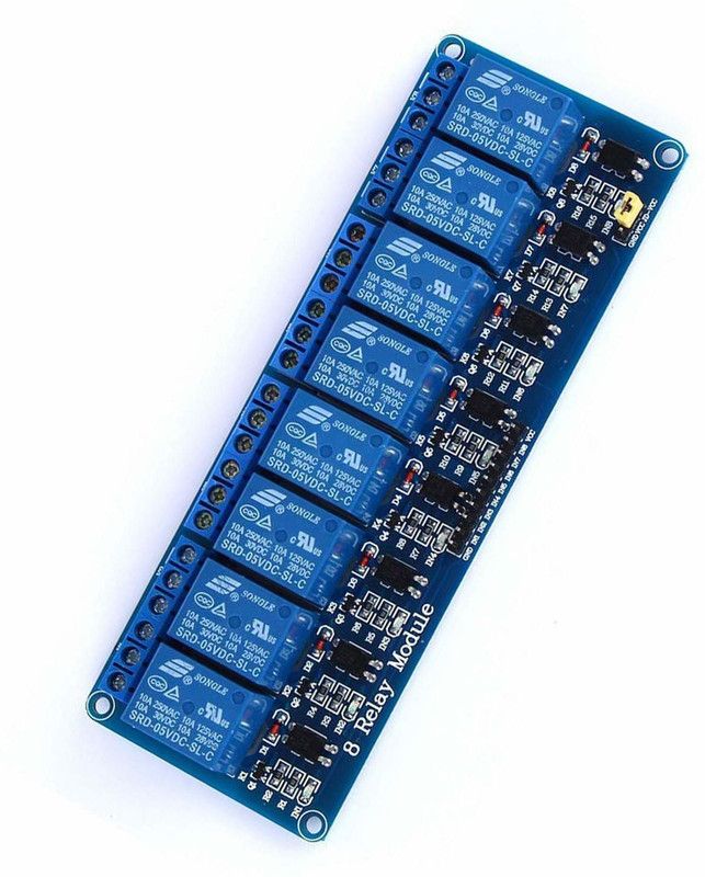 UG LAND INDIA 8 Channel DC 5V R Electronic Components Electronic Hobby Kit