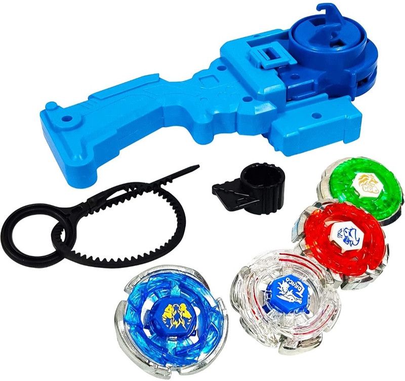 Mira Farmcraft Fusion Beyblade for Kids 4 Spinning Beyblade Toy 4D Round BeyBlade A-12 Beyblade  (Multicolor)