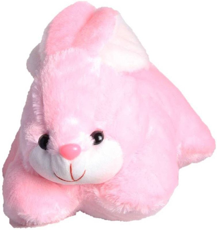 toyjoy Rabbit Pink soft plush stuffed toy - 26 cm  (Multicolor)