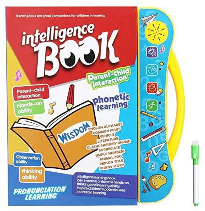 BEST KIDS Intelligent Book for Kids Digital Interactive Phonetic Musical Practice  (Multicolor)