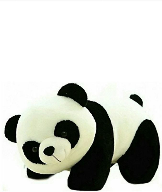 soniya enterprises panda - 42 cm  (Black, White)