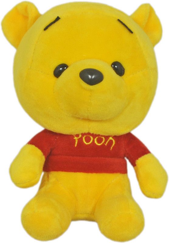 Babysid Collections Soft Toy Small Winne the Pooh - 18 cm  (Yellow)