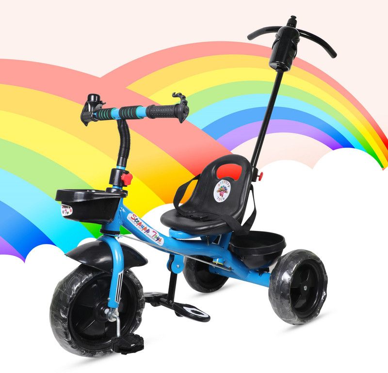 DASAN Kids |Baby Trike |Tricycle for Kids| Boys| Girls Age 2 to 5 Years LIGHT BLUE BABY HANDLE 6 HDL 01 Tricycle  (Blue)