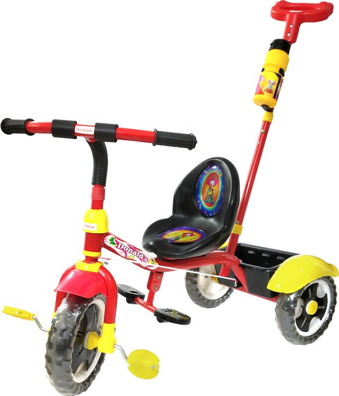 Roch Tricycle for Kids with Storage Basket good Quality Kids trike Tricycle  (Multicolor)