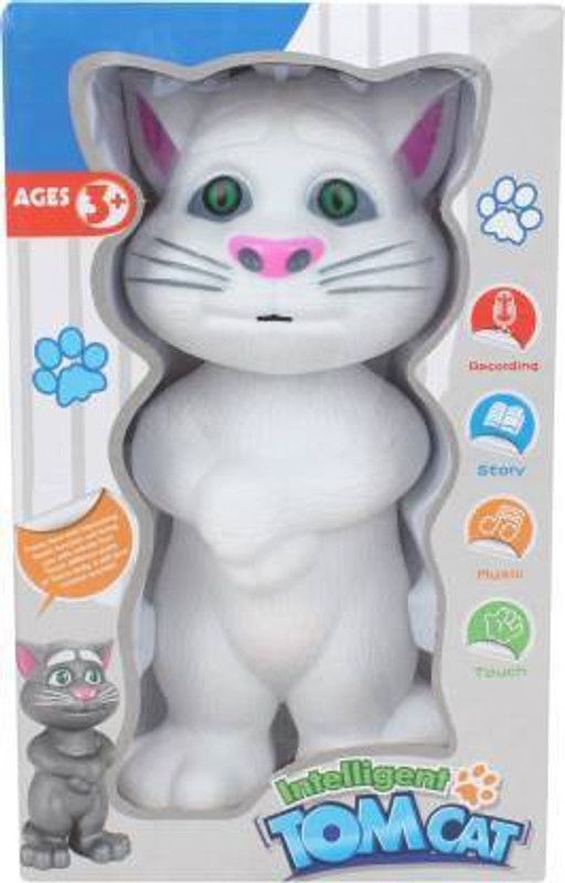 Just97 Talking Tom Cat (White)  (White)