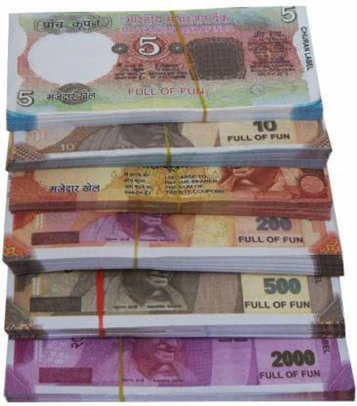 BBS DEAL (50*6=300 Note ) New Latest design Fake Money note for kids Money Gag Toy Fake Note Gag Toy  (Multicolor)