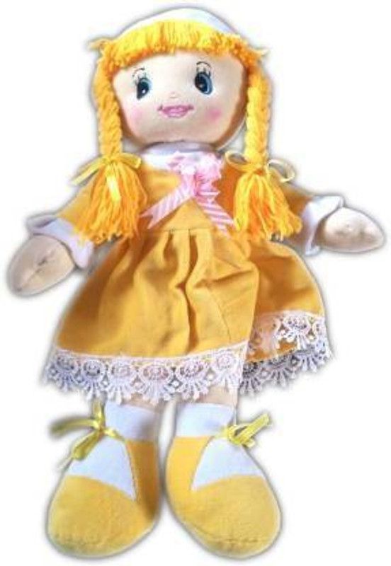tgr RANI DOLL YELLOW - 30 cm  (Yellow)