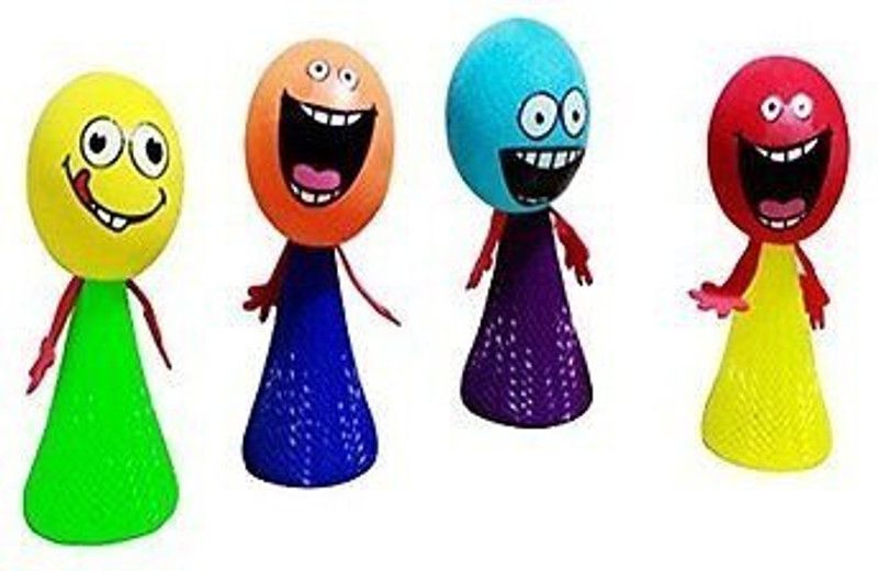 arnavs Jump Doll Bounce Elf Fly (pack of 4)  (Yellow, Pink, Blue, Orange)