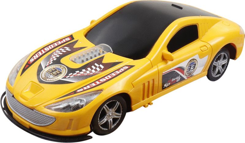 Toyzone Remote Car, Radio Control (Scale 1:16) yellow.  (Yellow)